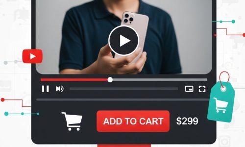 YouTube Shopping: A Nova Fronteira do E-commerce em Vídeo Chega Para Revolucionar Suas Vendas em 2025